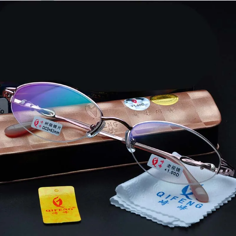 Fashion pink Stainless Steel Half Frame Inlaid crystal resin Reading Glasses Women Presbyopia 1.00,1.50,2.00,2.50,3.00,3.50,4.00
Fashion pink Stainless Steel Half Frame Inlaid crystal resin Reading Glasses Women Presbyopia 1.00,1.50,2.00,2.50,3.00,3.50,4.00