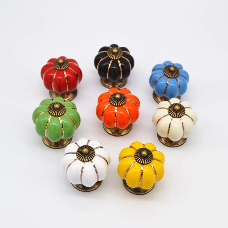 Ceramic Drawer Knobs Furniture Cabinet Knobs and Handles Pumpkin Knobs Cabinet Pulls for Children Room
Ceramic Drawer Knobs Furniture Cabinet Knobs and Handles Pumpkin Knobs Cabinet Pulls for Children Room