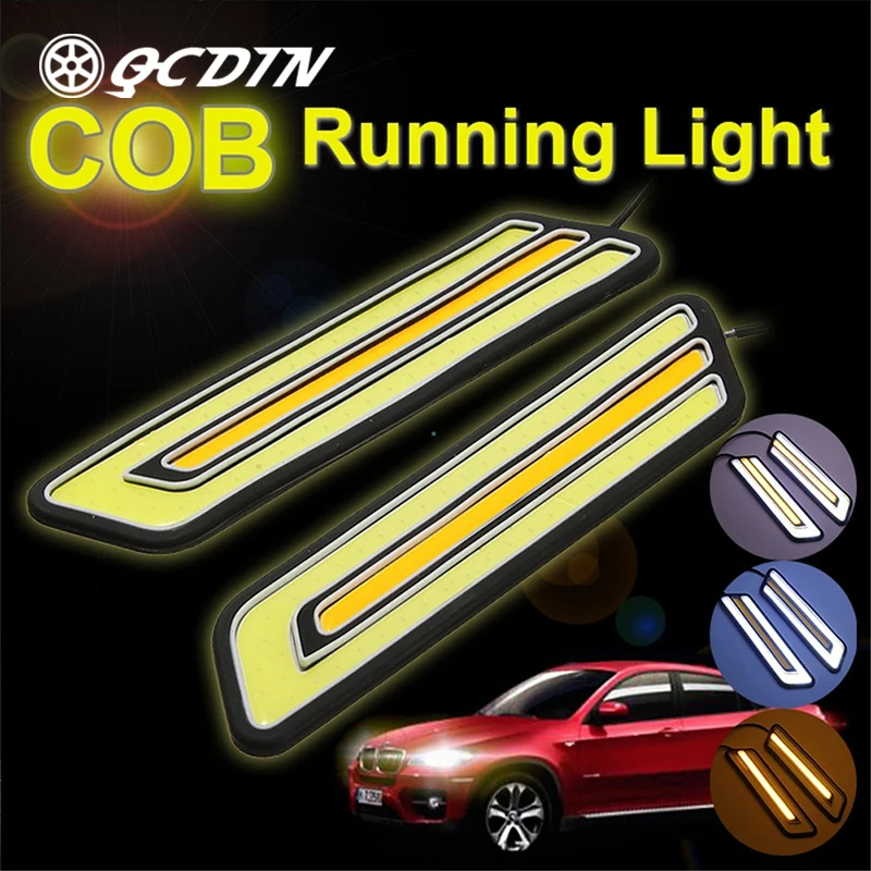 QCDIN LED Car Signal Light COB DRL Daytime Running U-Shape Daytime LED Light Driving Fog Lamp Fog Light Driving Running Light
QCDIN LED Car Signal Light COB DRL Daytime Running U-Shape Daytime LED Light Driving Fog Lamp Fog Light Driving Running Light