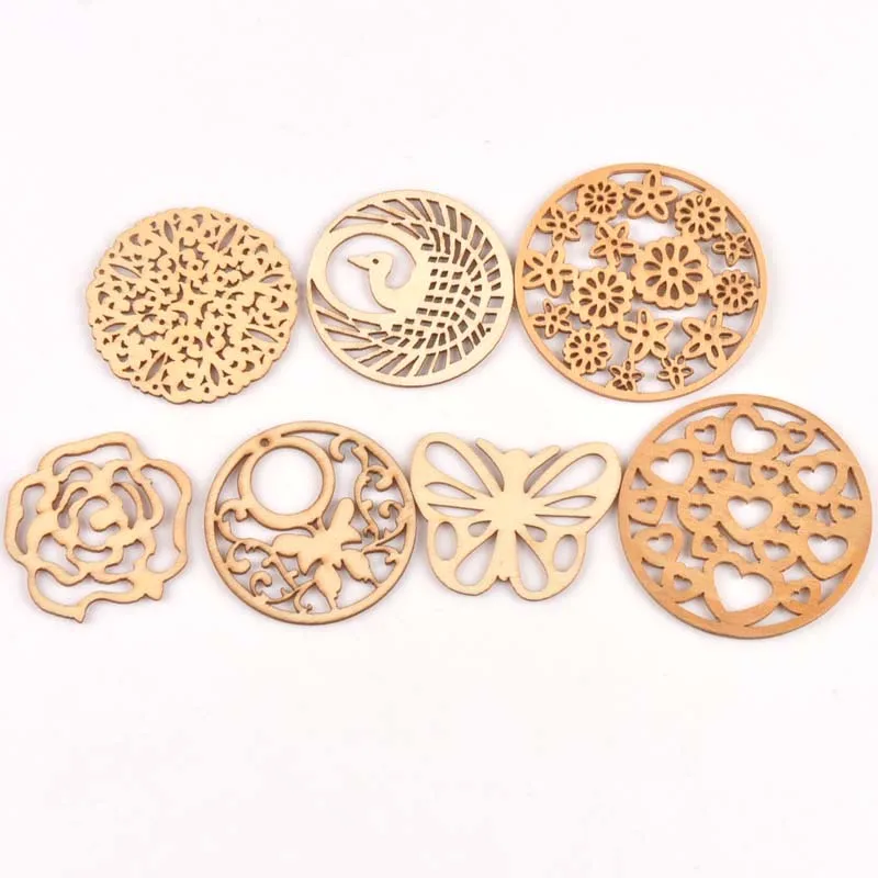 7pcs/lot 50mm Unfinished Wooden Round Butterfly Flower Pattern For Handmade DIY Crafts Wood Slices Scrapbooking Decor M1800
7pcs/lot 50mm Unfinished Wooden Round Butterfly Flower Pattern For Handmade DIY Crafts Wood Slices Scrapbooking Decor M1800