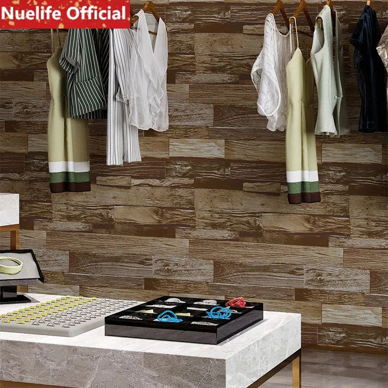 Retro 3D effect wood grain pattern wallpaper clothing store barbecue hotel barber shop living room bedroom background wallpaper
Retro 3D effect wood grain pattern wallpaper clothing store barbecue hotel barber shop living room bedroom background wallpaper