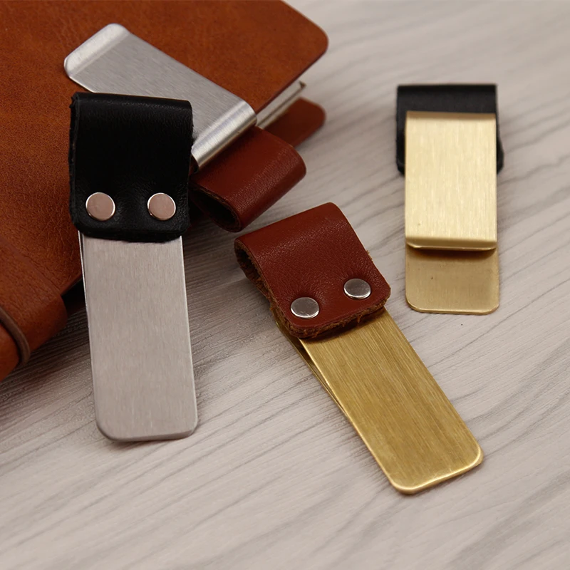5pcs Metal Leather Pen Holder Brass Stainless Steel Pencil Clip Vintage Dairy Notebook Pen Holder Spiral Loose Leaf Memo Clip
5pcs Metal Leather Pen Holder Brass Stainless Steel Pencil Clip Vintage Dairy Notebook Pen Holder Spiral Loose Leaf Memo Clip