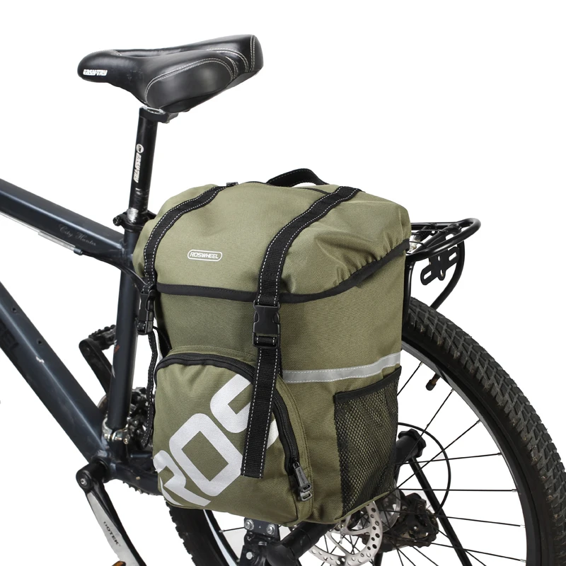 ROSWHEEL 15L Water Repellent Durable Mountain Road Bicycle Bike Bags Cycling Double Side Rear Rack Tail Seat Trunk Bags Pannier
ROSWHEEL 15L Water Repellent Durable Mountain Road Bicycle Bike Bags Cycling Double Side Rear Rack Tail Seat Trunk Bags Pannier