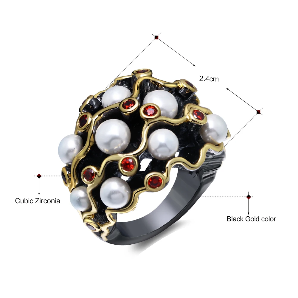 New curve design rings trendy jewelry fast shipping large stock fashion black gold plate siam crystal white pearl finger ring
New curve design rings trendy jewelry fast shipping large stock fashion black gold plate siam crystal white pearl finger ring