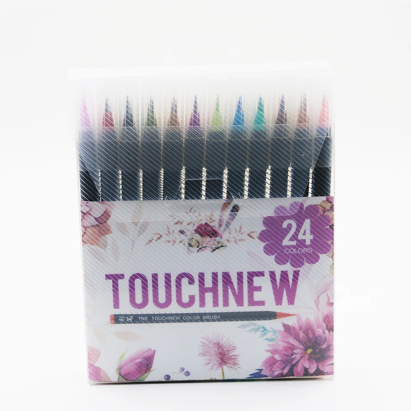 TOUCHNEW 24 Colors Watercolor Painting Soft Brush Marker Pen Set For Manga Sketch Drawing Comic Calligraphy Premium Painting
TOUCHNEW 24 Colors Watercolor Painting Soft Brush Marker Pen Set For Manga Sketch Drawing Comic Calligraphy Premium Painting