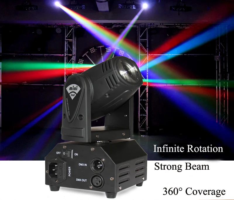 Mini Beam moving head Light RGBW Quad-in-1 Cree LED Compact Moving Head Stage Lighting for Disco DJ Party Bar KTV Salon Party
Mini Beam moving head Light RGBW Quad-in-1 Cree LED Compact Moving Head Stage Lighting for Disco DJ Party Bar KTV Salon Party