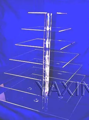 Free Shipping Clear 7 Tier square Acrylic Cake Stand, Plexiglass Cupcake Display For Cake Shop
Free Shipping Clear 7 Tier square Acrylic Cake Stand, Plexiglass Cupcake Display For Cake Shop