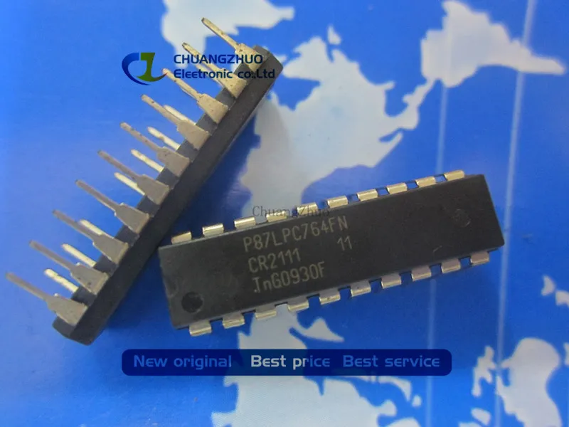5pcs/lot New original P87LPC764FN P87LPC764 DIP-20