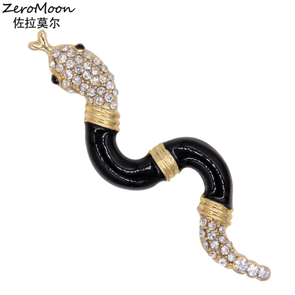 Enamel Snake Brooch Crystal Rhinestone Metal Animal Fashion Jewelry Unisex Accessory Gift
Enamel Snake Brooch Crystal Rhinestone Metal Animal Fashion Jewelry Unisex Accessory Gift
