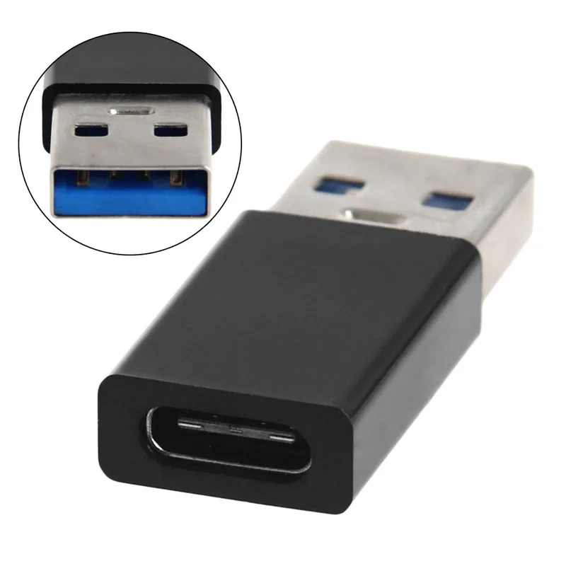 USB 3.0 Male to Type C 3.1 Female Converter Charging Adapter Data Transfer Dropshipping | Электроника