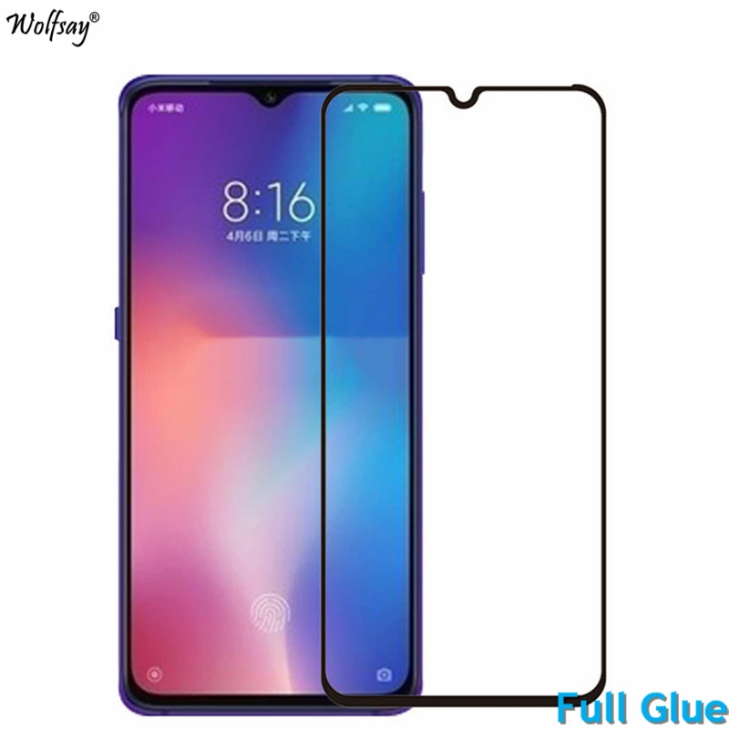 2PCS Full Glue Screen Protector For Xiaomi Mi 9 Tempered Glass Full Cover Glass for Xiaomi Mi 9 Mi9 9H 2.5D Premium Film Wolfsay
2PCS Full Glue Screen Protector For Xiaomi Mi 9 Tempered Glass Full Cover Glass for Xiaomi Mi 9 Mi9 9H 2.5D Premium Film Wolfsay