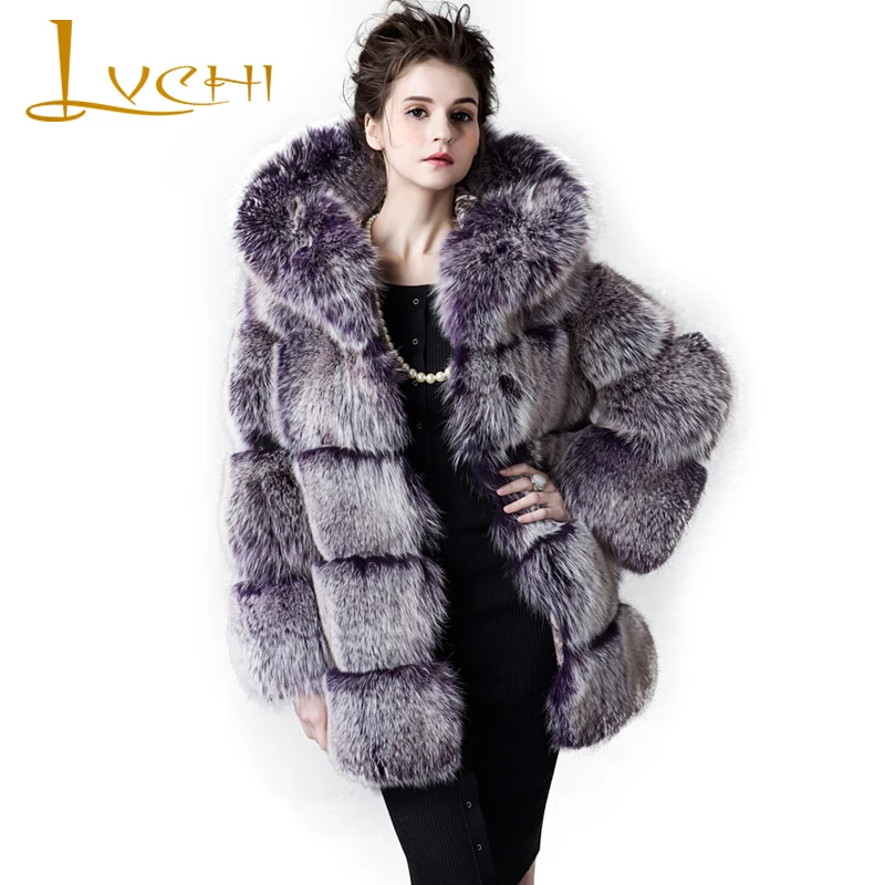 Новая Толстая теплая зимняя куртка LVCHI с капюшоном из лисьего меха, 2019 пальто средней мягкости из натурального Лисьего меха, Высококачестве...
Новая Толстая теплая зимняя куртка LVCHI с капюшоном из лисьего меха, 2019 пальто средней мягкости из натурального Лисьего меха, Высококачестве...