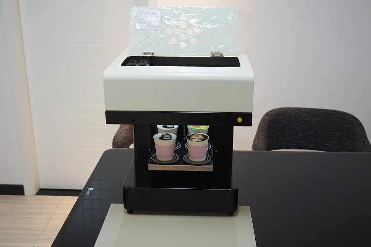 Coffee Printer Cake Printing Machine 3D Edible Printer Selfie Coffee Printing Machine For Coffee Milk Cookies With Ink
Coffee Printer Cake Printing Machine 3D Edible Printer Selfie Coffee Printing Machine For Coffee Milk Cookies With Ink