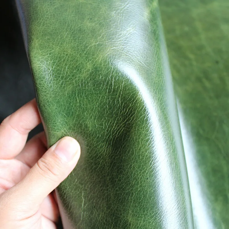 Green oil wax head layer cowhide leather cowhide Cowhide diy craft really pipi material cowhide
Green oil wax head layer cowhide leather cowhide Cowhide diy craft really pipi material cowhide
