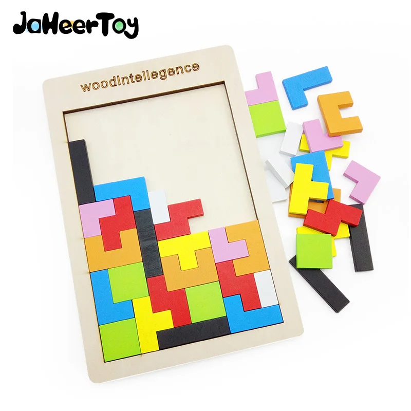 JaheerToy Baby Toys Jigsaw Board Wooden Puzzle Toy for Children Montessori Educational Color Tetris Game Kids Gifts
JaheerToy Baby Toys Jigsaw Board Wooden Puzzle Toy for Children Montessori Educational Color Tetris Game Kids Gifts