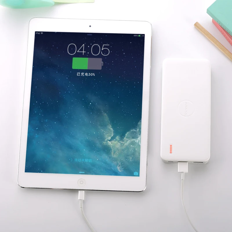 ROMOSS Power Bank 10000mAh Thin Li-polymer External Backup Battery Pack 2 USB Output Charge
ROMOSS Power Bank 10000mAh Thin Li-polymer External Backup Battery Pack 2 USB Output Charge