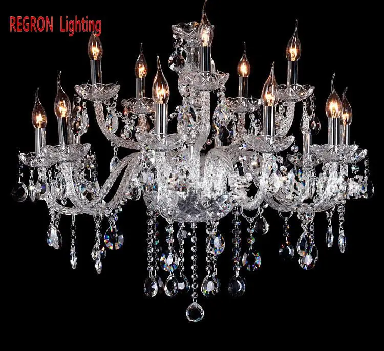 Hotel Bohemia Chandelier clear crystal lighting Large Luxury Crystal Chandeliers For Penthouse Villa Parlor 15 Candle holders
Hotel Bohemia Chandelier clear crystal lighting Large Luxury Crystal Chandeliers For Penthouse Villa Parlor 15 Candle holders