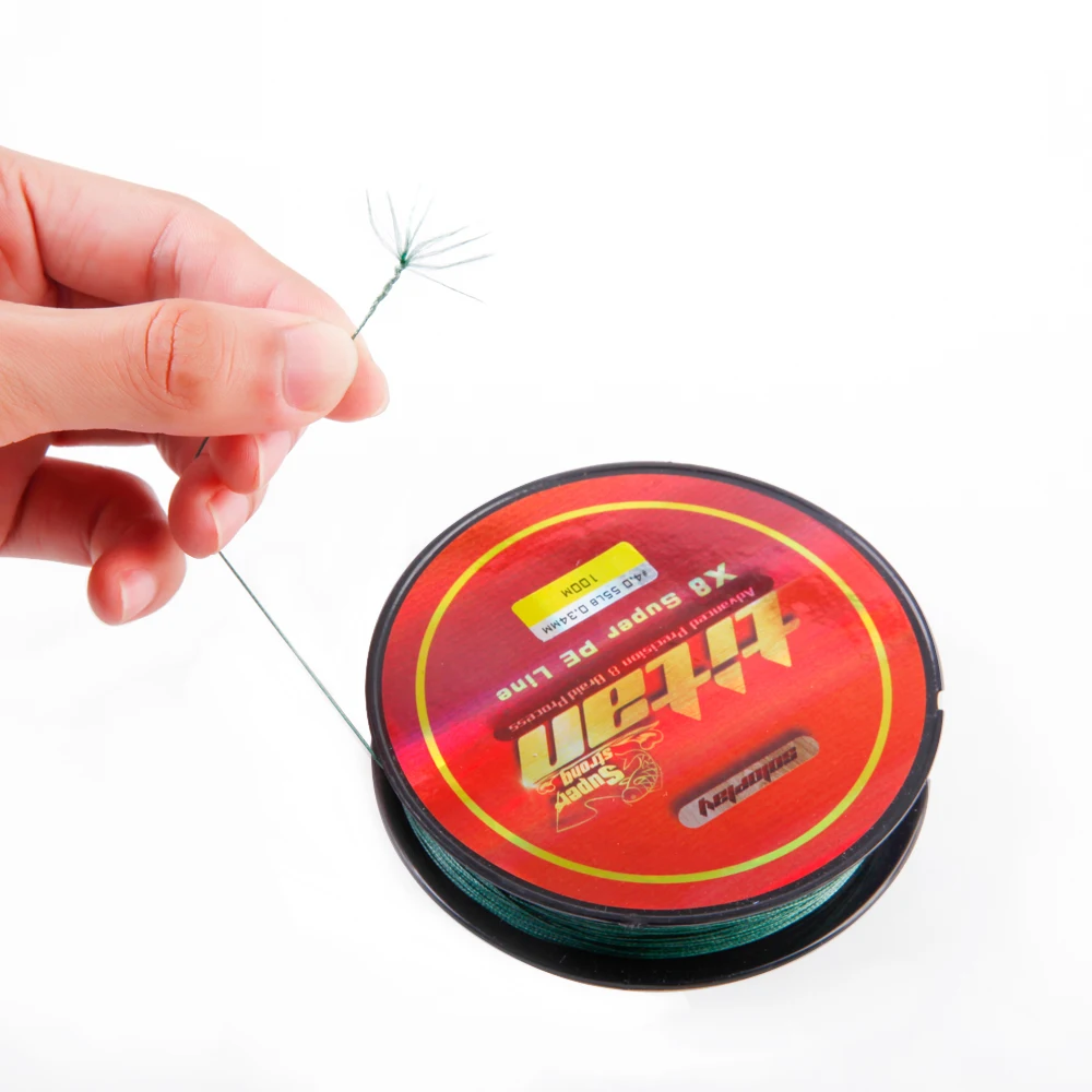 SOLOPLAY 100m Super Strong 8 Weaves 8 Strand Japan PE Braided Fishing Line Multifilament 20-100LB
SOLOPLAY 100m Super Strong 8 Weaves 8 Strand Japan PE Braided Fishing Line Multifilament 20-100LB