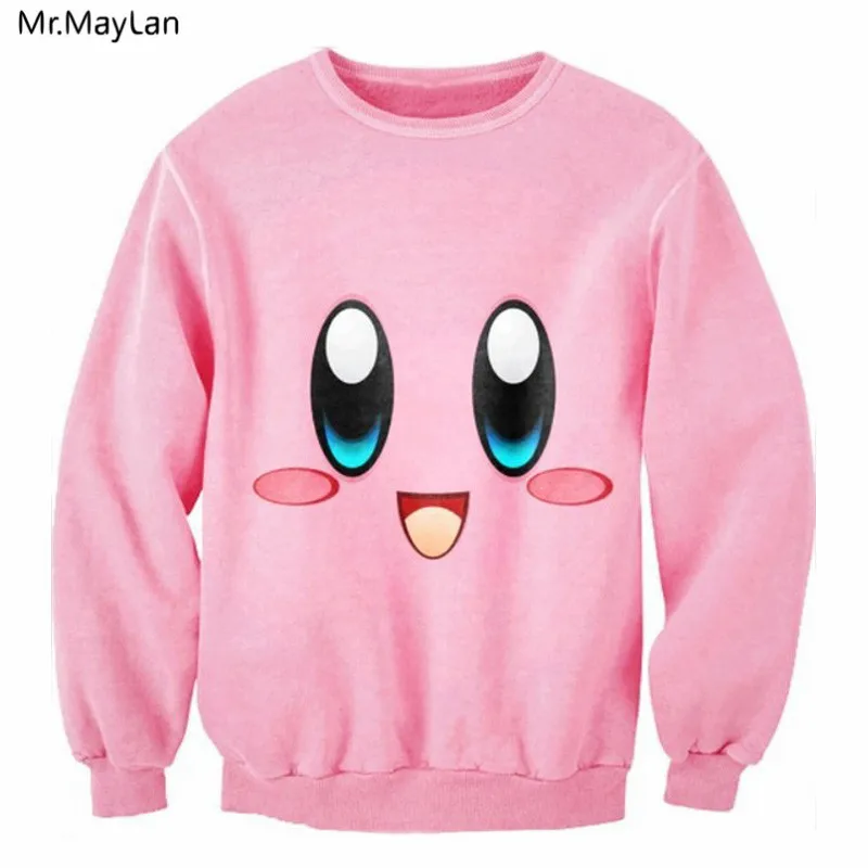 3D Print Cute Smile Eyes Men Women Sweatshirts Simple Design Casual Pullovers Girl Pink Outerwear Fashion Tops Spring Autumn
3D Print Cute Smile Eyes Men Women Sweatshirts Simple Design Casual Pullovers Girl Pink Outerwear Fashion Tops Spring Autumn