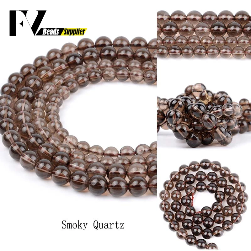 Genuine Natural Smokys Quartz Stone Beads for Jewelry Making 4 6 8 10mm Brown Crystal Round Beads Diy Needlework Accessories
Genuine Natural Smokys Quartz Stone Beads for Jewelry Making 4 6 8 10mm Brown Crystal Round Beads Diy Needlework Accessories