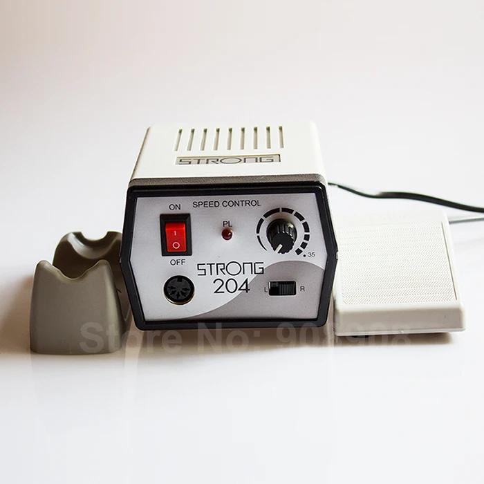 Миниатюрный Электрический инструмент Strong 204 MICROMOTOR H102S ручной 220 в 35 000 об/мин для