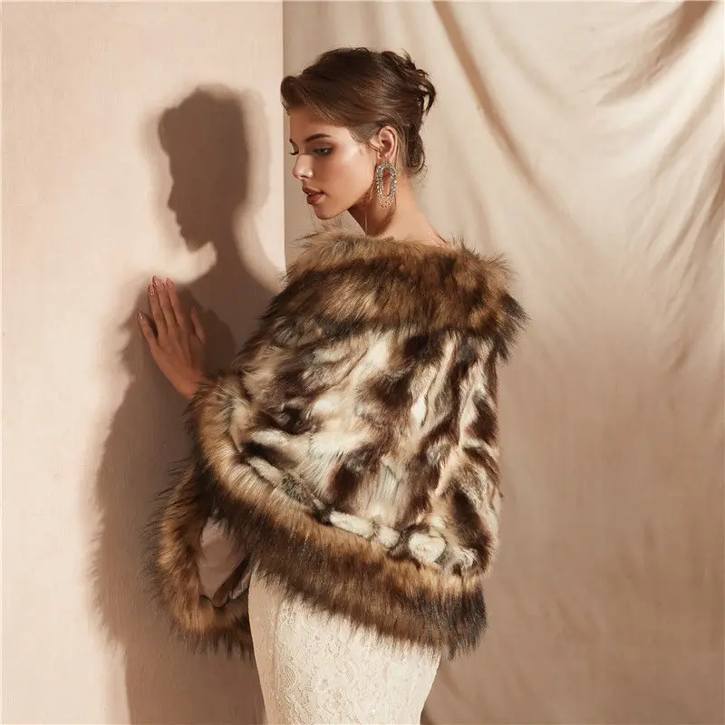 Fur Faux Winter Bolero Women Bridal Shawl Wedding Cape 2019 In Stock Bridal Cloaks Wedding Coat Jacket For Evening Party
Fur Faux Winter Bolero Women Bridal Shawl Wedding Cape 2019 In Stock Bridal Cloaks Wedding Coat Jacket For Evening Party