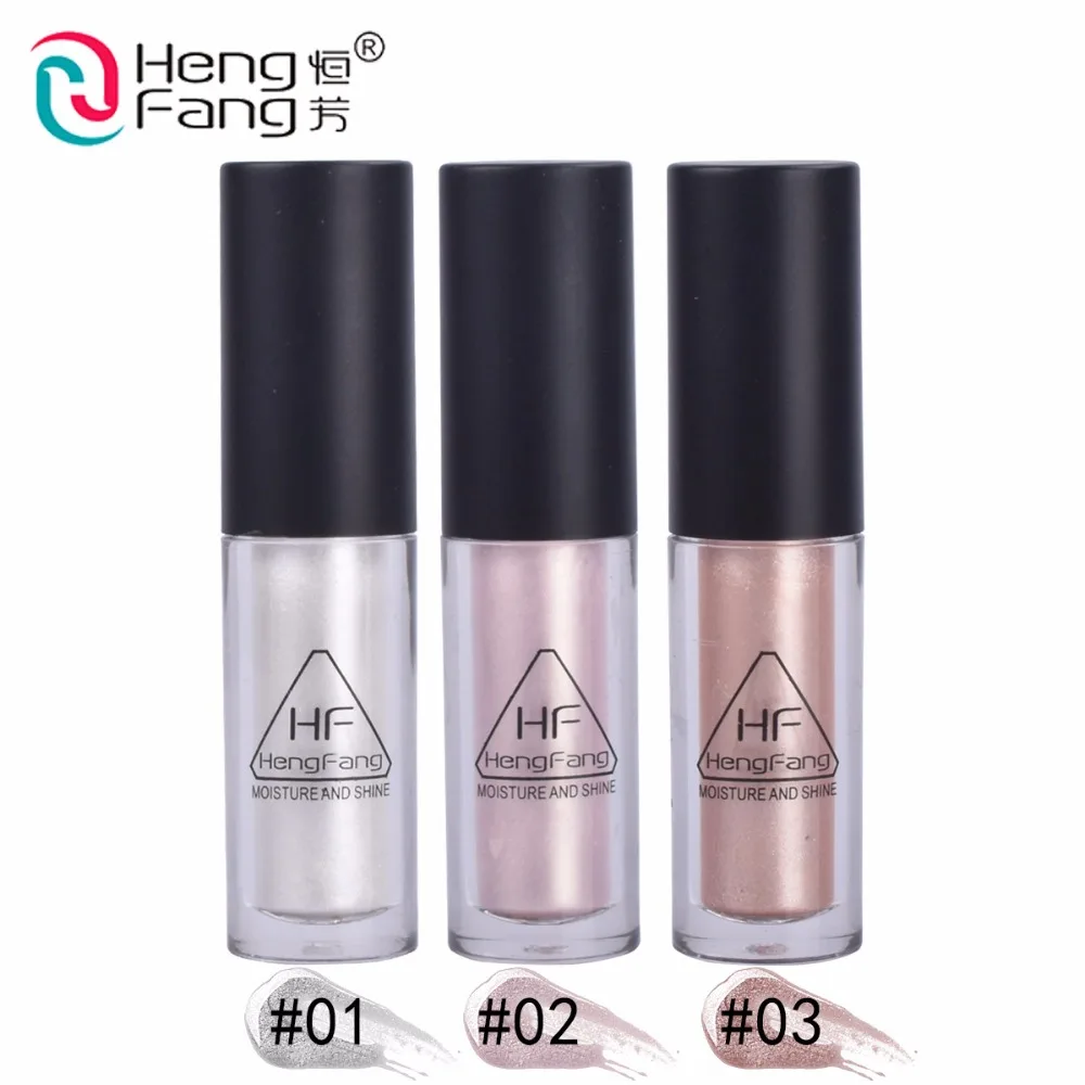 

HengFang Makeup Shimmer Gold Highlighter Liquid Brightener Make Up Concealer Face Foundation Bronzer&Highlight Contour Stick