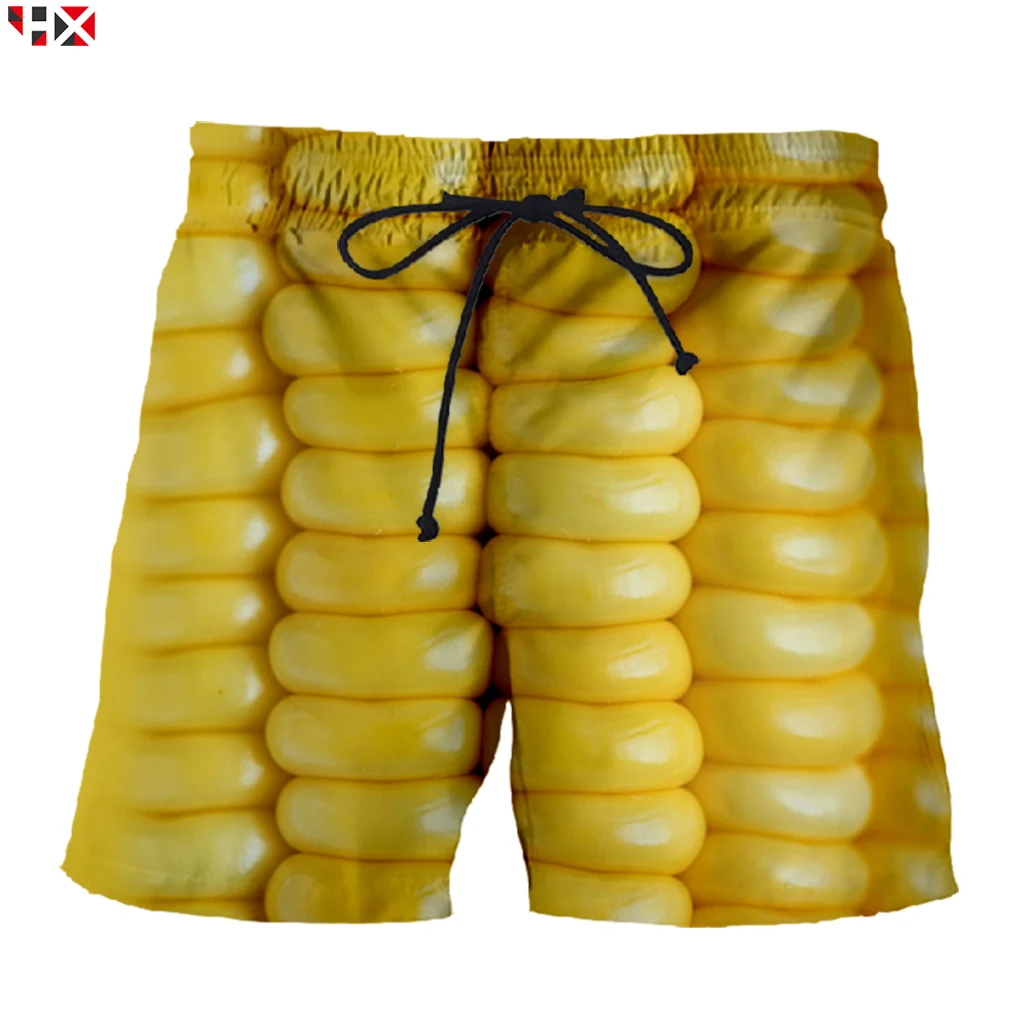 Men Shorts Golden Yellow Corn Plant Funny 3D Print Shorts Men/Women Streetwear Harajuku Style Summer Sale Shorts S225
Men Shorts Golden Yellow Corn Plant Funny 3D Print Shorts Men/Women Streetwear Harajuku Style Summer Sale Shorts S225