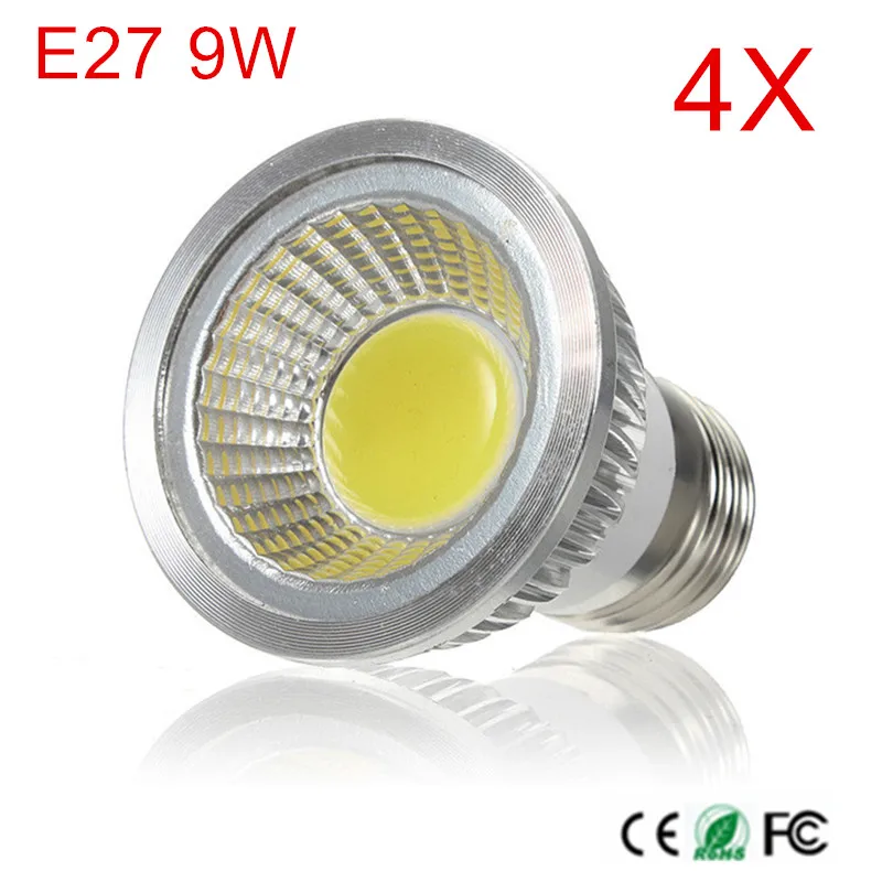 High quality COB LED lamp AC 220V / 110V E27 LED Bulb light 9W High Luminous Spotlight E27 LED Sport light Ceiling light 4PCS
High quality COB LED lamp AC 220V / 110V E27 LED Bulb light 9W High Luminous Spotlight E27 LED Sport light Ceiling light 4PCS
