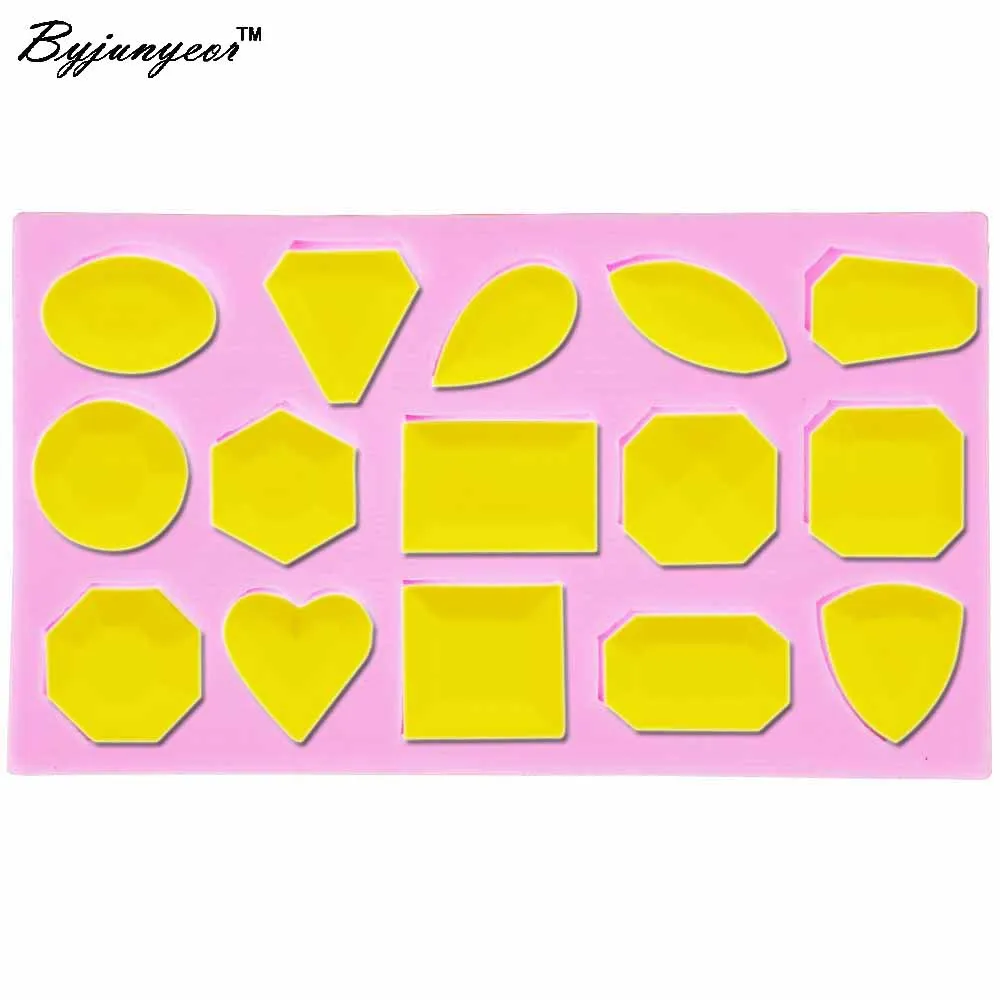 Byjunyeor Diamonds UV Resin Silicone Mold Fondant Chocolate Candy Lollipop Crystal Epoxy Soft Clay Bake Toolm931
Byjunyeor Diamonds UV Resin Silicone Mold Fondant Chocolate Candy Lollipop Crystal Epoxy Soft Clay Bake Toolm931