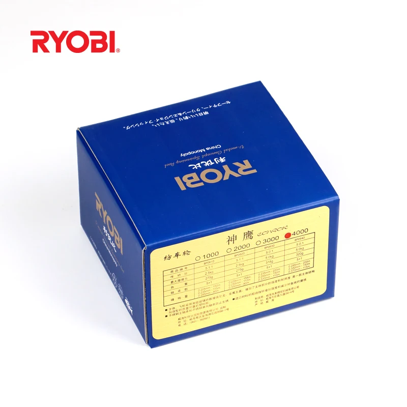 Рыболовная катушка RYOBI TRESOR(CONDOR) для спиннинга 1000-4000 6BB 5 1: 1/5.0:1 соленой воды Para Pesca