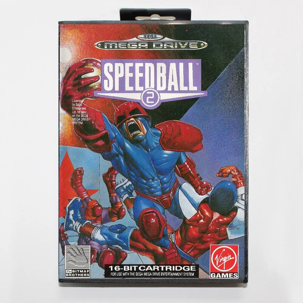 Speedball 2 16 bit SEGA MD Game Card With Retail Box For Sega Mega Drive For Genesis
Speedball 2 16 bit SEGA MD Game Card With Retail Box For Sega Mega Drive For Genesis