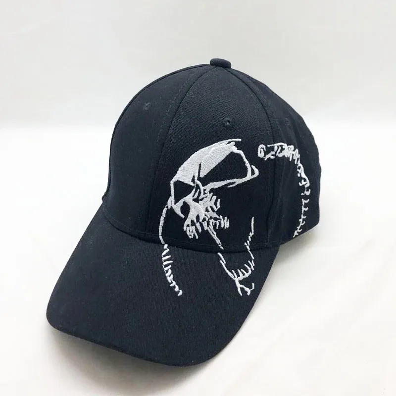 New Unisex 100% Cotton Skull Embroidery Baseball Cap High Quality Men Women Summer Cap Casual Fashion Black Hat Cap
New Unisex 100% Cotton Skull Embroidery Baseball Cap High Quality Men Women Summer Cap Casual Fashion Black Hat Cap