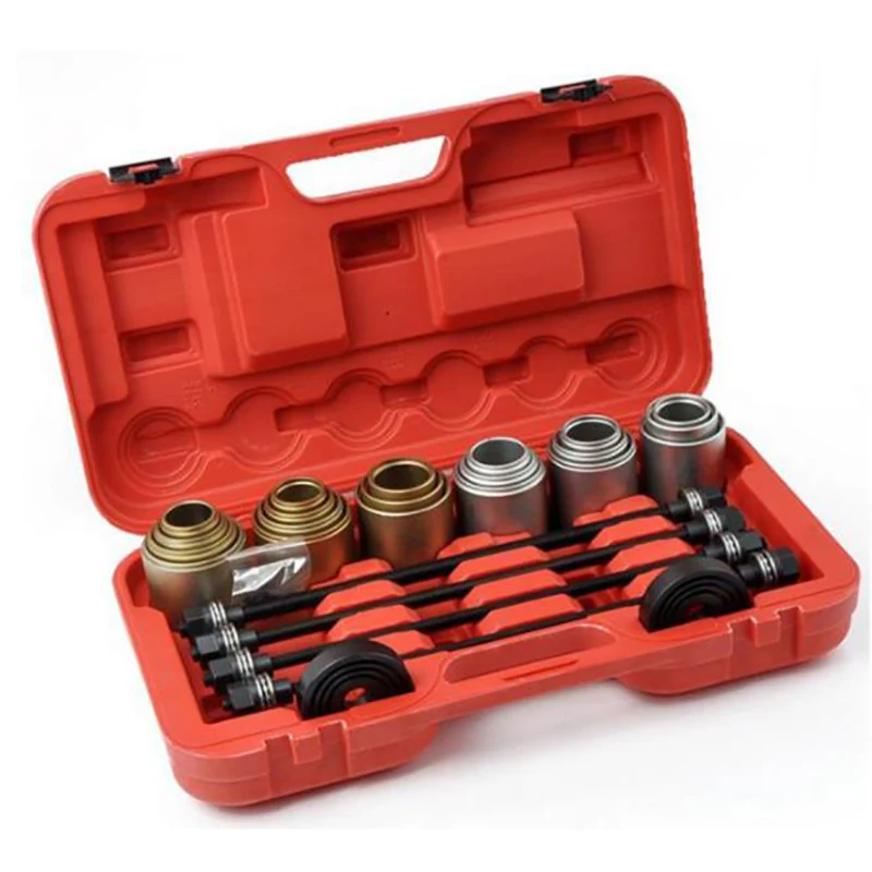 Factory Outlet 27-piece full car car bushing disassembly tool Rear axle iron sleeve disassembly tool
Factory Outlet 27-piece full car car bushing disassembly tool Rear axle iron sleeve disassembly tool