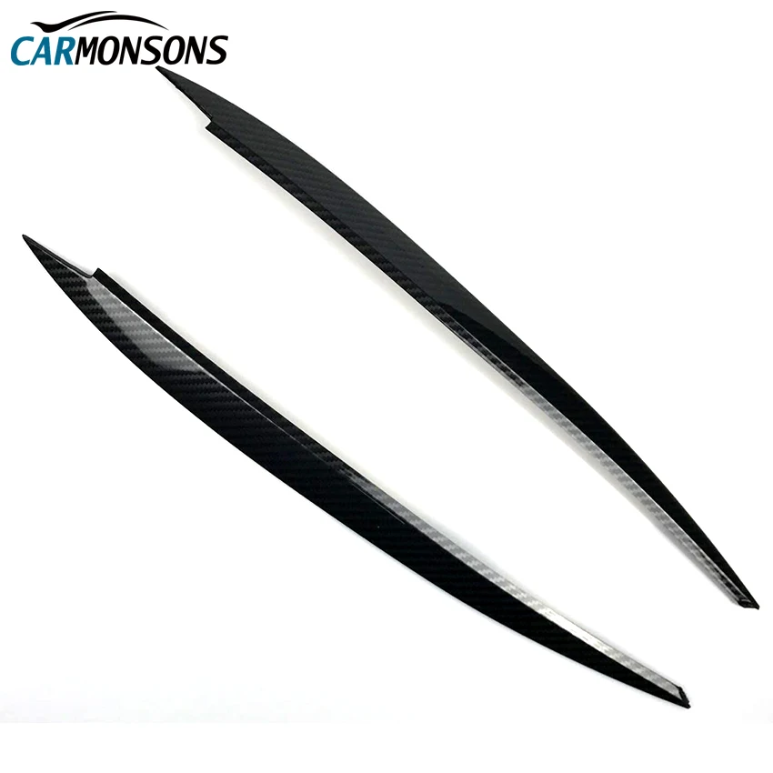 Carmonsons Headlights Eyebrow Eyelids Plastic Carbon Fiber Stickers Cover for Volkswagen VW Golf 7 MK7 GTI R Rline Car Styling
Carmonsons Headlights Eyebrow Eyelids Plastic Carbon Fiber Stickers Cover for Volkswagen VW Golf 7 MK7 GTI R Rline Car Styling