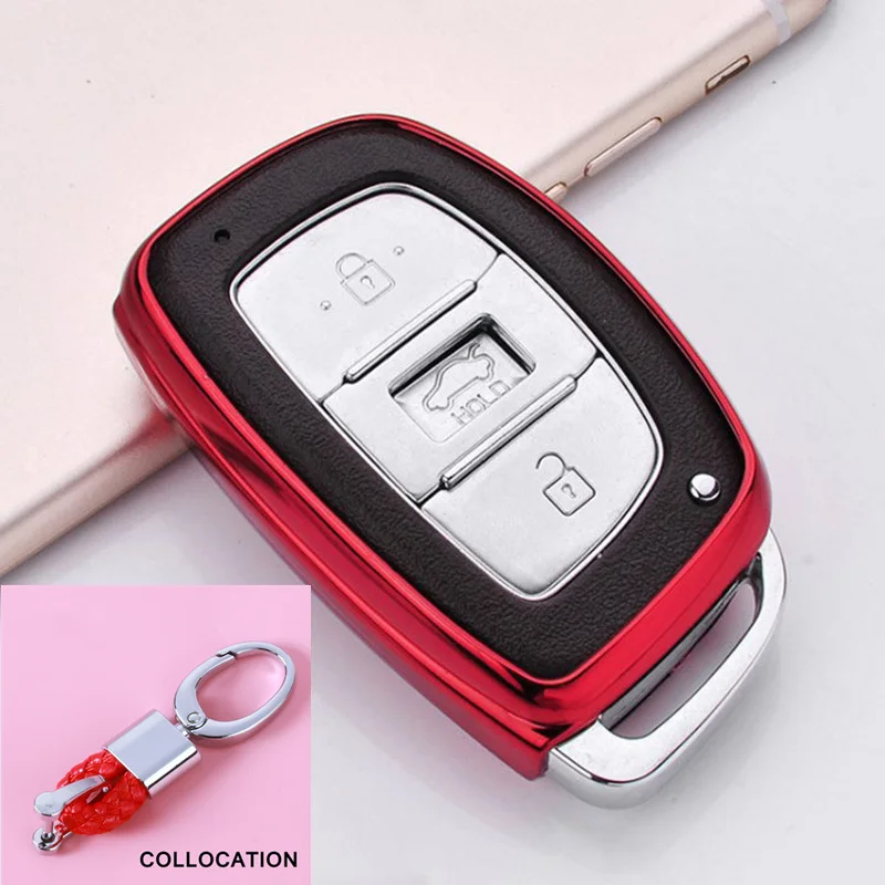 Wear resistant Soft TPU Key Shell Cover Case For Hyundai IX25 IX35 I30 I40 Santa Fe Creta Solaris 2016 2017 keychain keyless
Wear resistant Soft TPU Key Shell Cover Case For Hyundai IX25 IX35 I30 I40 Santa Fe Creta Solaris 2016 2017 keychain keyless