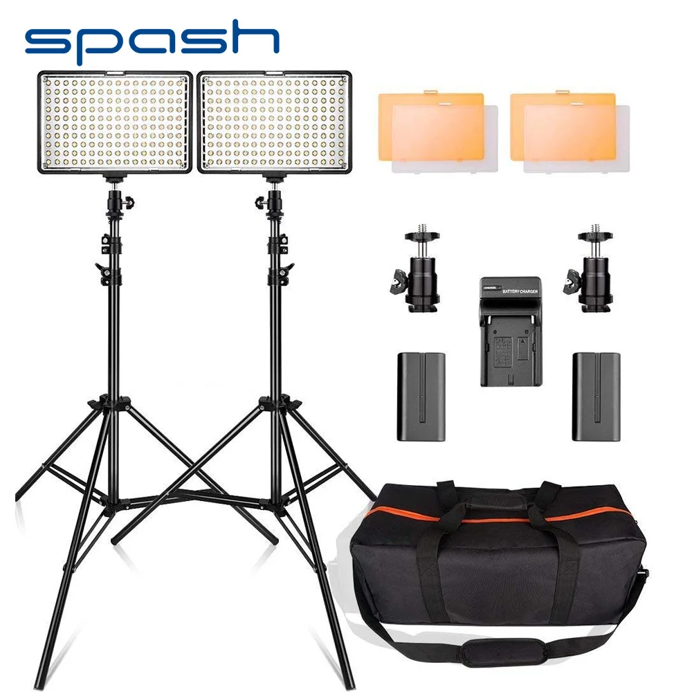 Spash TL-160S 2 комплекта светодиодный свет 3200 K/5600 K CRI85 фотографии освещения Студия фото лампа Панель LED подсветка для снимать видео
Spash TL-160S 2 комплекта светодиодный свет 3200 K/5600 K CRI85 фотографии освещения Студия фото лампа Панель LED подсветка для снимать видео