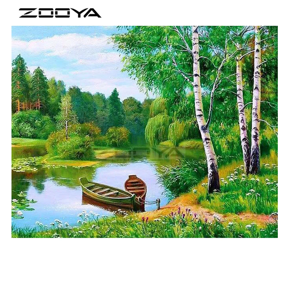 ZOOYA Needlework 5D Diamond Painting Landscape Tree Landscape Diamond Embroidery All Drill Rhinestone Mosaic Picture R2384
ZOOYA Needlework 5D Diamond Painting Landscape Tree Landscape Diamond Embroidery All Drill Rhinestone Mosaic Picture R2384