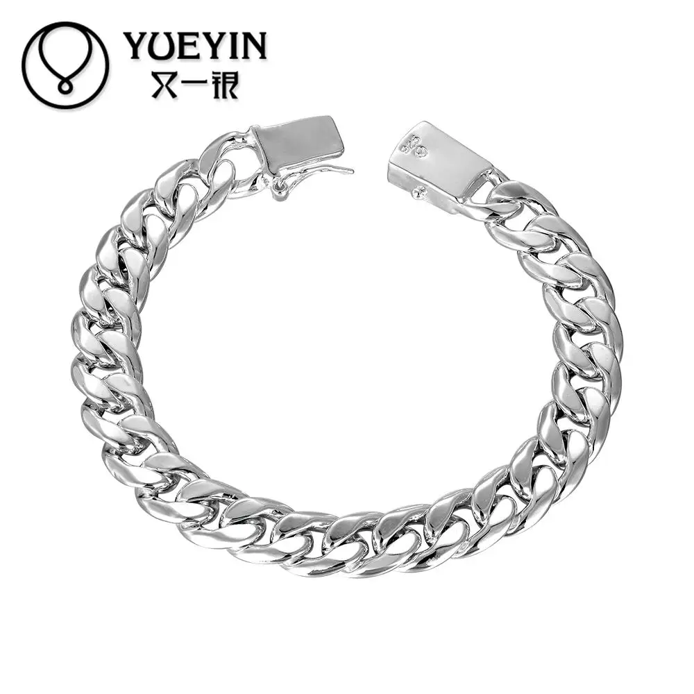 Silver plated bracelet for women men Lovers Unisex silver Jewelry for mother cute pulseiras
Silver plated bracelet for women men Lovers Unisex silver Jewelry for mother cute pulseiras