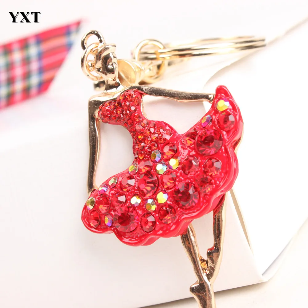 R Ballet Red Dancing Girl Lady Pendant Charm Crystal Purse Bag Car Keyring Key Chain Gift Series Women Accessories Party
R Ballet Red Dancing Girl Lady Pendant Charm Crystal Purse Bag Car Keyring Key Chain Gift Series Women Accessories Party