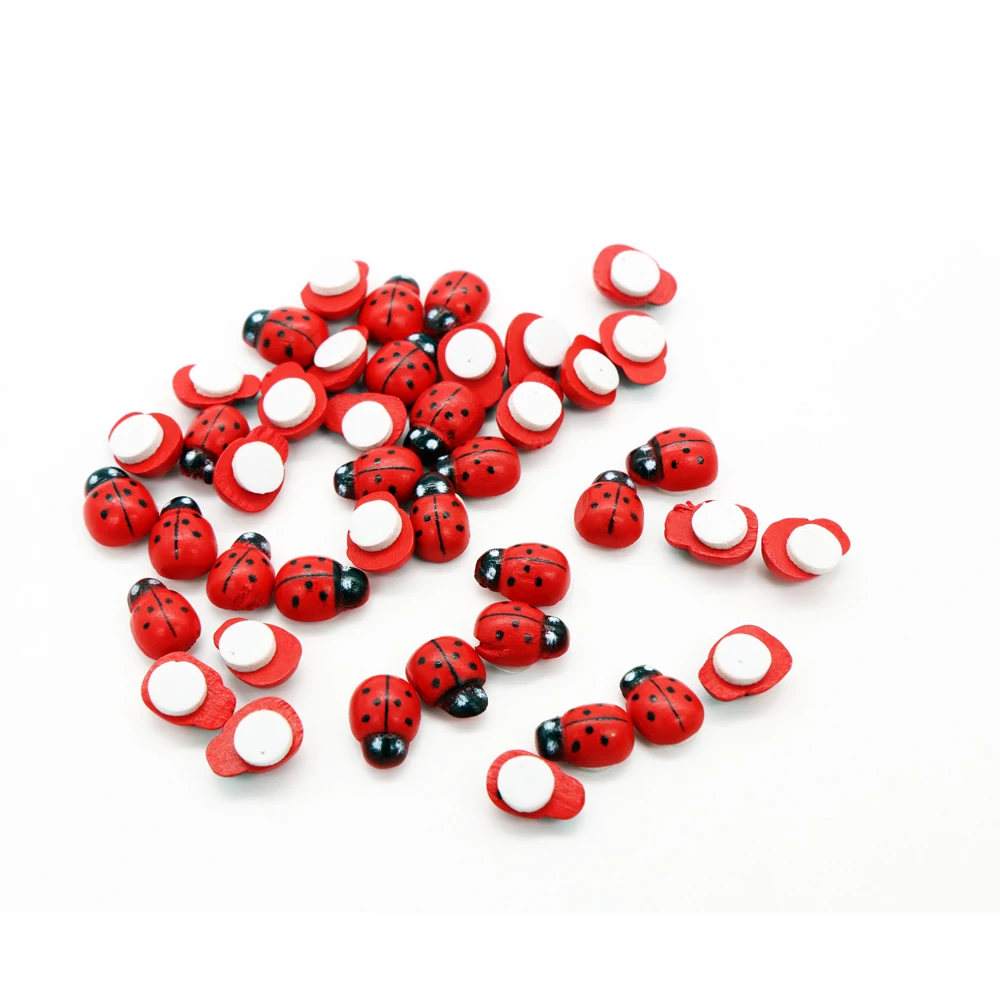 20PCS Wooden Ladybird Ladybug Sticker DIY Craft Self-adhesive Children Kids Painted Adhesive Back Home Party Holiday Decoration
20PCS Wooden Ladybird Ladybug Sticker DIY Craft Self-adhesive Children Kids Painted Adhesive Back Home Party Holiday Decoration