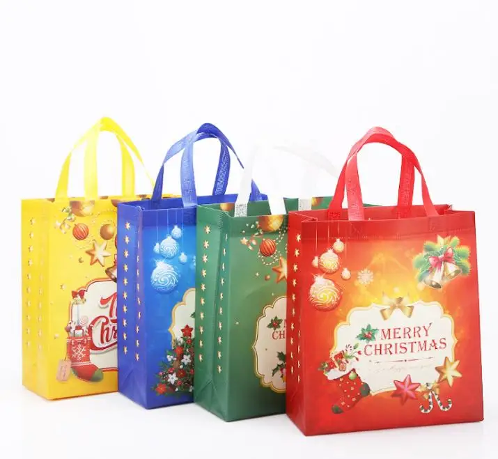 Non-Woven Holiday Gift Bags Reusable Christmas Gift Handbag Holders Tote XMAS Party Favor Bag present wrap Large SIZE SN2098
Non-Woven Holiday Gift Bags Reusable Christmas Gift Handbag Holders Tote XMAS Party Favor Bag present wrap Large SIZE SN2098