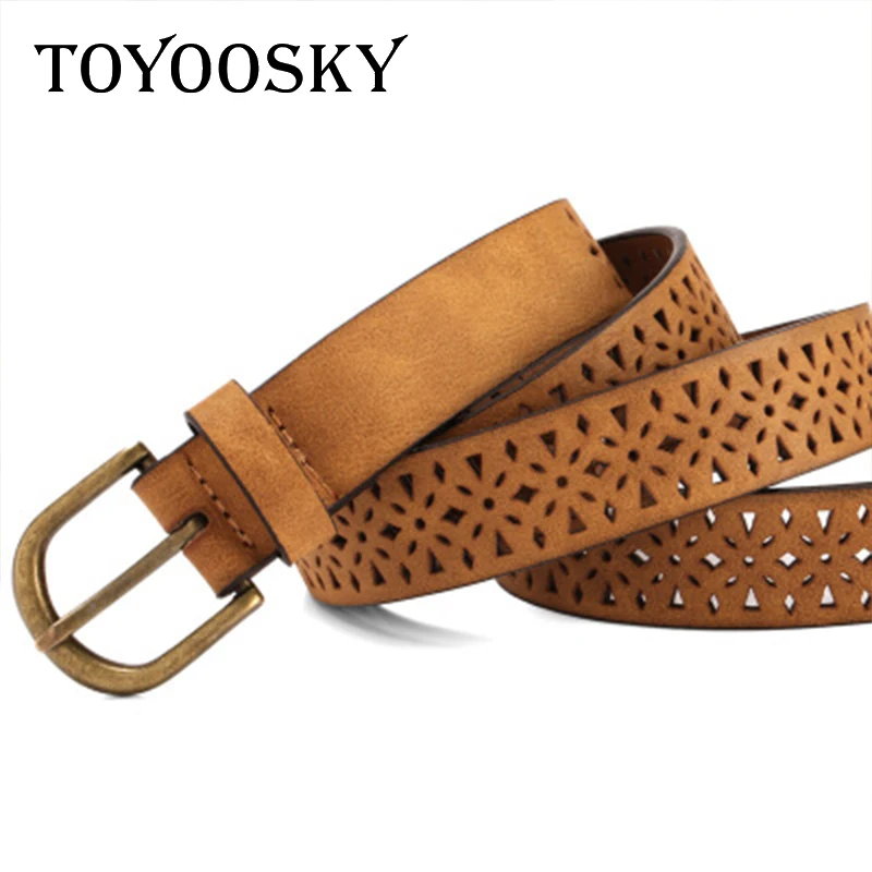 Женский ковбойский ремень TOYOOSKY винтажный с цветочным узором роскошный для