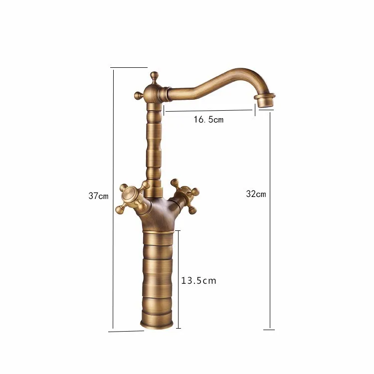 Houmaid New Arrival European Bathroom Antique Hot and Cold Water Dual Handle Single Hole Basin Brass Faucet Deck Mounted Taps
Houmaid New Arrival European Bathroom Antique Hot and Cold Water Dual Handle Single Hole Basin Brass Faucet Deck Mounted Taps
