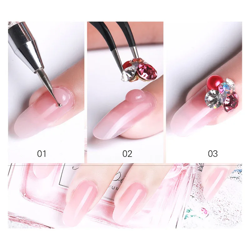 Soak off Poly UV Gel Acryl Gel Quick Building 15ml Finger Extension builder Gel Camouflage UV LED Hard Builder Nail Gel
Soak off Poly UV Gel Acryl Gel Quick Building 15ml Finger Extension builder Gel Camouflage UV LED Hard Builder Nail Gel