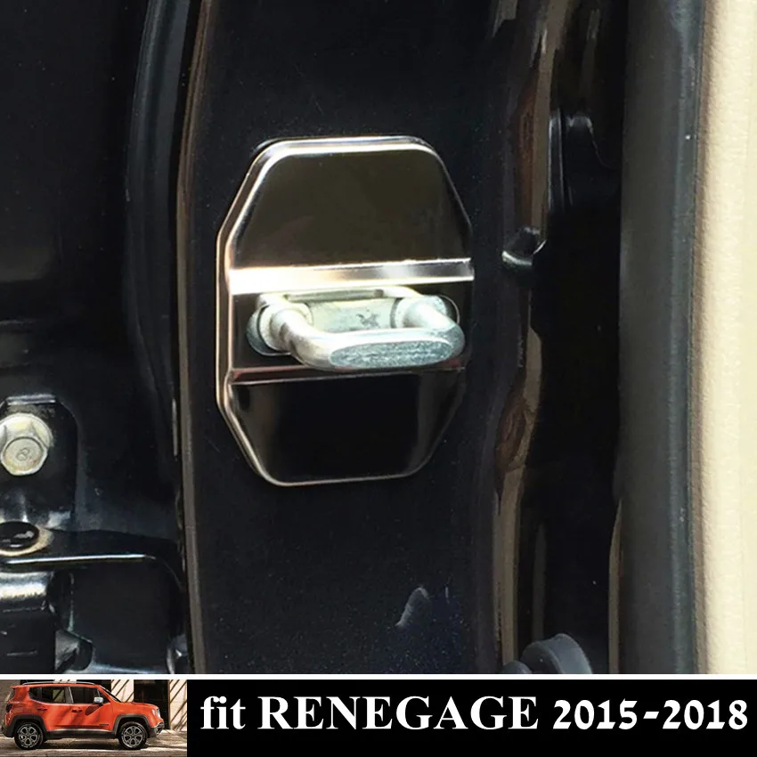 New RENEGAGE 2015-2018 Car Door Lock Key Cover Latch Door Lock Keys Protect Buckle Cover for Jeep RENEGAGE 2018
New RENEGAGE 2015-2018 Car Door Lock Key Cover Latch Door Lock Keys Protect Buckle Cover for Jeep RENEGAGE 2018