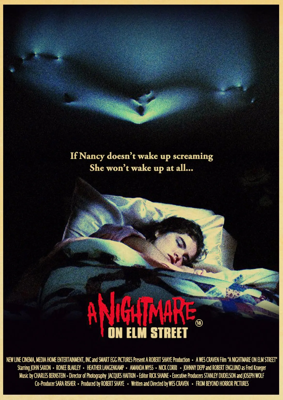 A Nightmare On Elm Street Posters Horror Movie Painting Retro/Vintage Printed Kraft Paper Murals Wall Decor
A Nightmare On Elm Street Posters Horror Movie Painting Retro/Vintage Printed Kraft Paper Murals Wall Decor