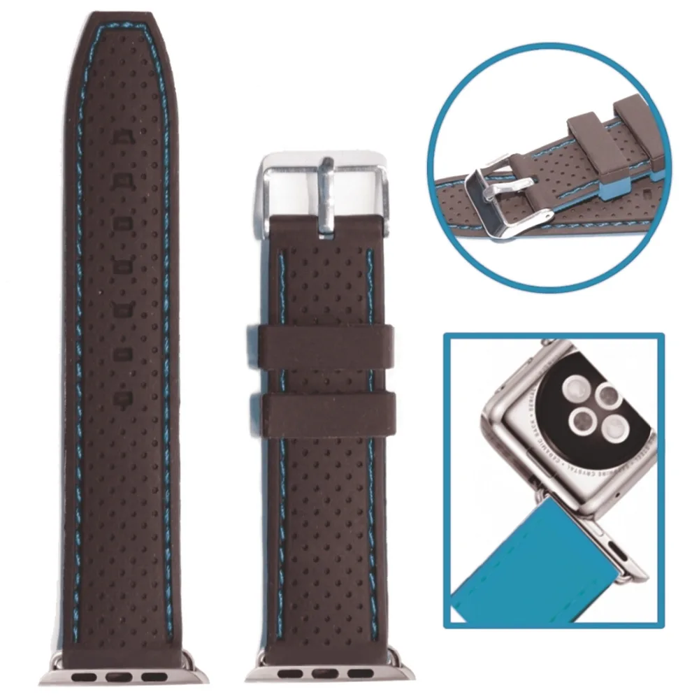 38mm Black With Color Silicone Jelly Rubber Hot Sell Watch Band Replacement Apple iWatch WB1089
38mm Black With Color Silicone Jelly Rubber Hot Sell Watch Band Replacement Apple iWatch WB1089