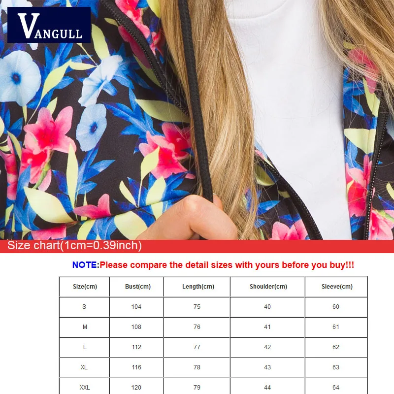 Vangull Women Hooded Jackets 2018 New Autumn Causal windbreaker Long Basic Jackets Coats Zipper Female Print Floral Jackets
Vangull Women Hooded Jackets 2018 New Autumn Causal windbreaker Long Basic Jackets Coats Zipper Female Print Floral Jackets