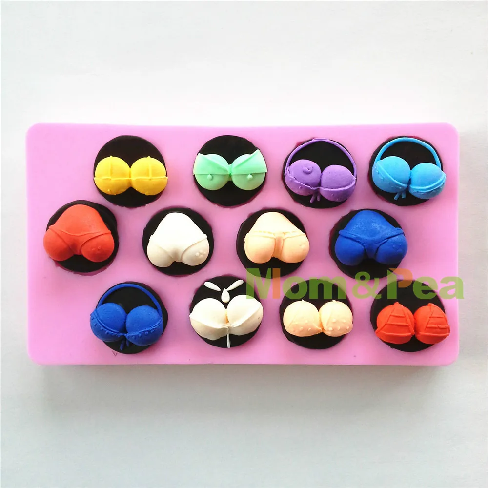 Mom&Pea 0560 Bras & Underwear Shaped Silicone Soap Mold Cake Decoration Fondant Cake 3D Mold Food Grade Silicone Mould
Mom&Pea 0560 Bras & Underwear Shaped Silicone Soap Mold Cake Decoration Fondant Cake 3D Mold Food Grade Silicone Mould